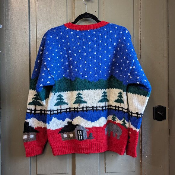 Vintage Eddie Bauer Christmas Sweater - Picture 2 of 2
